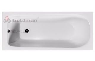 Ванна чугунная Goldman Classic CL14070 140x70см с ножками